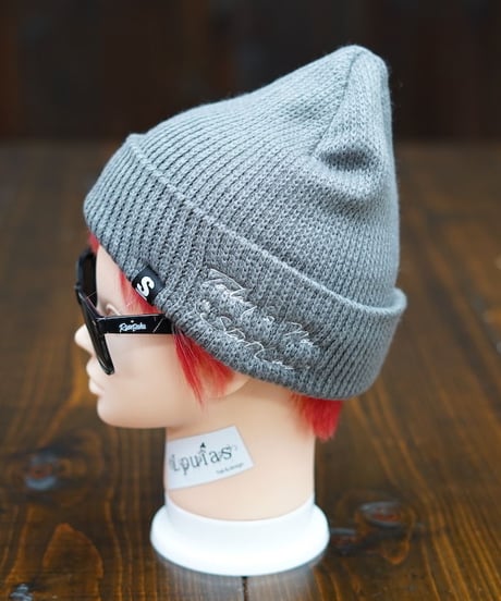 Big Star Knit Cap／ビッグスターニットキャップ（Gray／グレー）