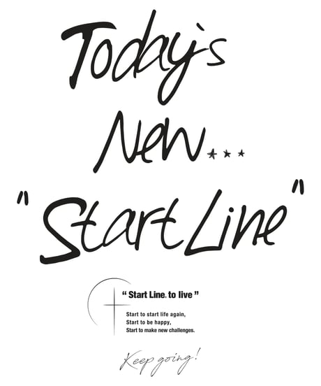 Today`s New StartLine T-shirt／トゥデイズニュースタートラインT（White／ホワイト）