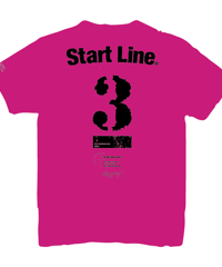 StartLine 3rd Anniversary T-shirt／3周年記念Tシャツ（Pink／ピンク）