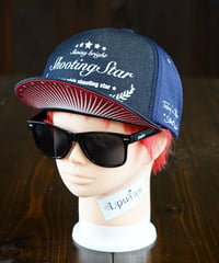Shooting Star Denim Cap／シューティングスターデニムキャップ（Navy／ネイビー）