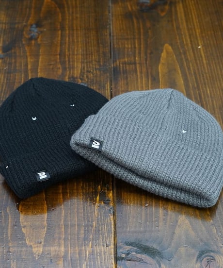 Box Logo Knit Cap／ボックスロゴキャップ（Charcoal／チャコール）