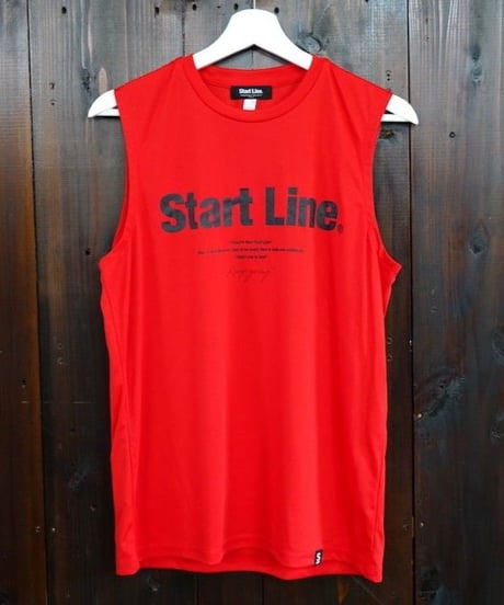 World Marathon City No-sleeve／ワールドマラソンシティーノースリ（Red／レッド）