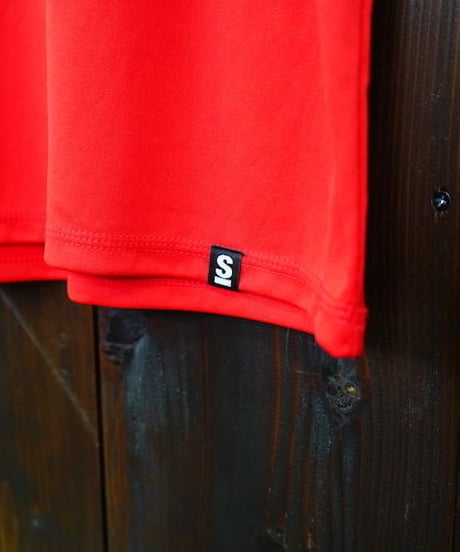 【M残り1点】Big S Active T-shirt／ビッグエスアクティブT（Red／レッド）