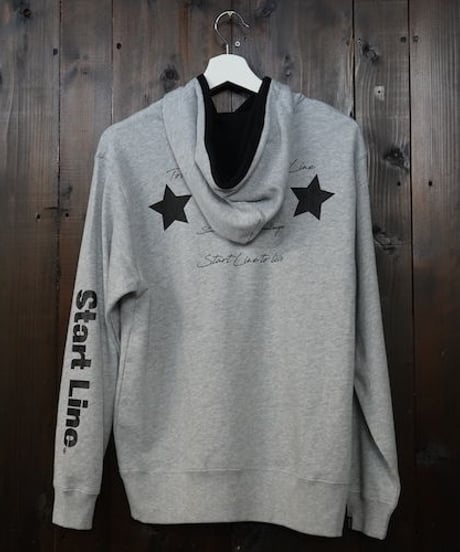 2tone Hooded Parka ／ツートンフーテッドパーカー（Gray／グレー）