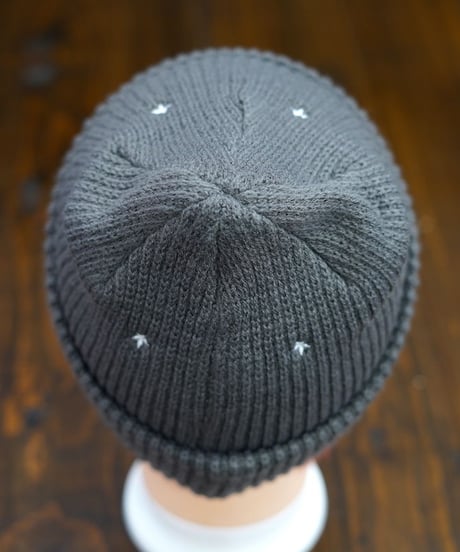 Box Logo Knit Cap／ボックスロゴキャップ（Charcoal／チャコール）