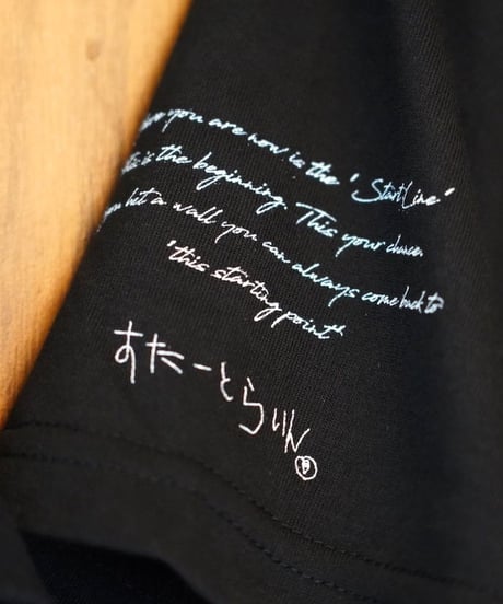 StartLine 1st Anniversary T-shirt／1周年記念Tシャツ（Black／ブラック）