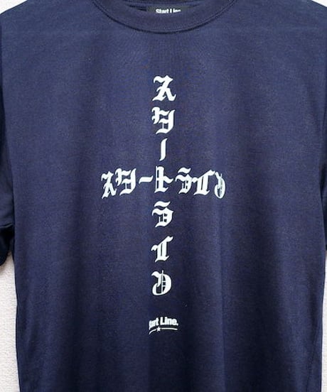 スタートライン Cross T-shirt／クロスT（Navy／ネイビー）