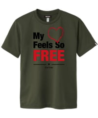 FREE Active T-shirt／フリーアクティブTシャツ（Khaki／カーキ）メンズ限定カラー