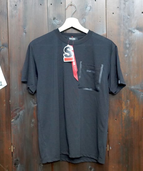 Running Rocker Pocket T-shirt／ランニングロッカーポケットTシャツ （Black／ブラック）