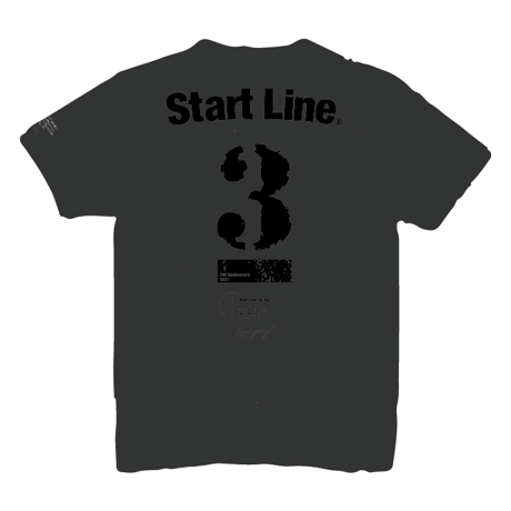 StartLine 3rd Anniversary T-shirt／3周年記念Tシャツ（DarkGray／ダークグレー）