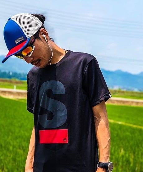 Big S Active T-shirt／ビッグエスアクティブTシャツ（Black／ブラック）