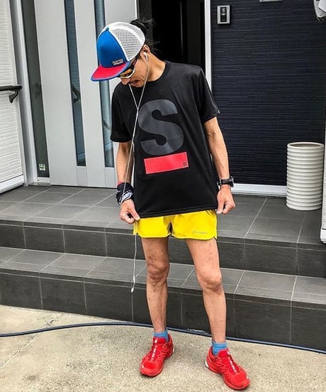 Big S Active T-shirt／ビッグエスアクティブTシャツ（Black／ブラック）