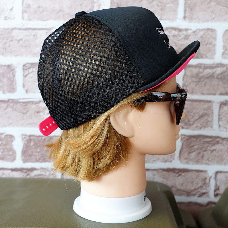 帽子作製用　急下りブリム Brim swiching Cap／ブリムスイッチングキャップ （Black