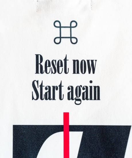 【M,L残り1点】CONTROL+Z T-shirt ／コントロールゼットTシャツ（White／ホワイト）