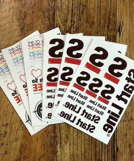 StartLine  Pack Tattoo Sticker／スタートラインパックタトゥーステッカー（12枚セット）