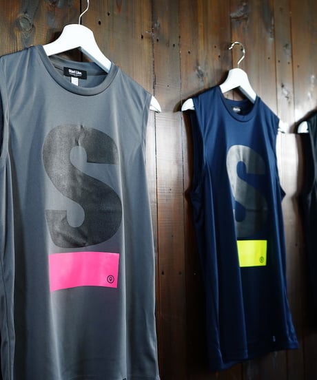 Big S Active No-sleeve／ビッグエスノースリ（Navy／ネイビー）