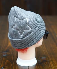 Big Star Knit Cap／ビッグスターニットキャップ（Gray／グレー）