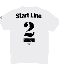 【残りわずか】StartLine 2nd Anniversary T-shirt／2周年記念Tシャツ（White／ホワイト）