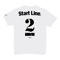 【残りわずか】StartLine 2nd Anniversary T-shirt／2周年記念Tシャツ（White／ホワイト）