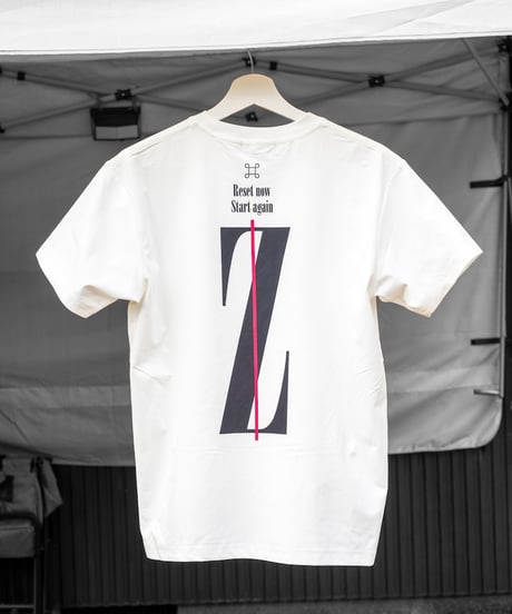 【M,L残り1点】CONTROL+Z T-shirt ／コントロールゼットTシャツ（White／ホワイト）