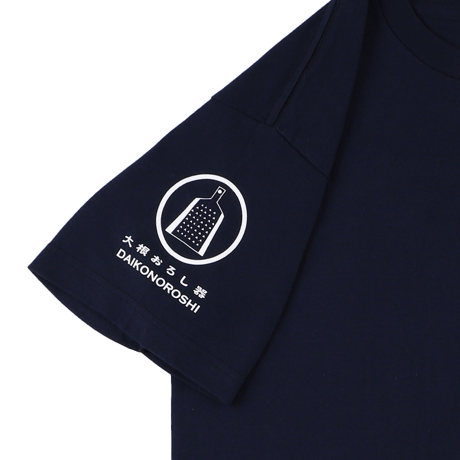 飯田屋オリジナルTシャツ目玉焼 ネイビー