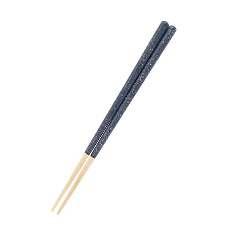 ほんとうにすべらないお箸「プレミアム・テラゾーネイビー23cm」