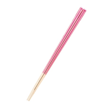 【オー!マイゴッド!で紹介】ほんとうにすべらない菜箸 フォグクリアピンク 27cm