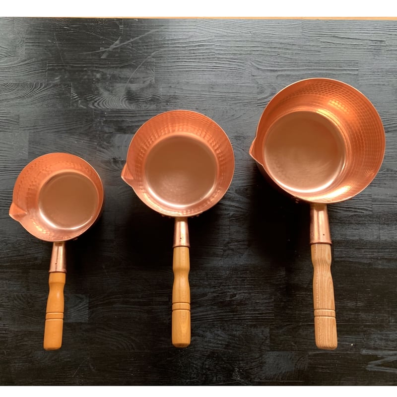 飯田屋オリジナル】究極の熱伝導！純銅製雪平鍋 小サイズ（15cm） | 飯田屋