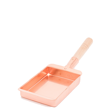 【所さんお届けモノです！で紹介】【究極のふわふわ玉子焼き器】純銅製玉子焼器10.5cm（小）長方形型（卵1～2個サイズ）
