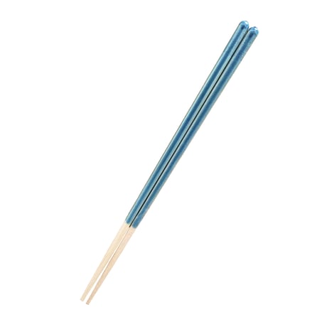 【オー!マイゴッド!で紹介】ほんとうにすべらない菜箸 フォグクリアブルー27cm