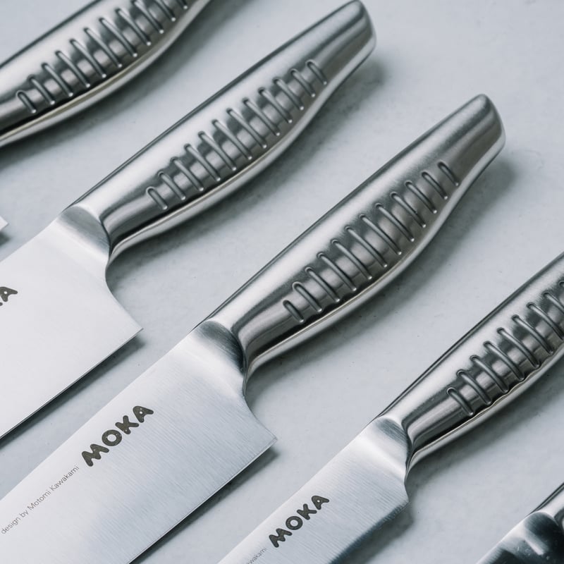グッドデザイン賞受賞の左きき専用包丁】MOKAペティナイフ130mm左きき