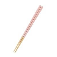 ほんとうにすべらないお箸「ポタリーピンク・21cm」