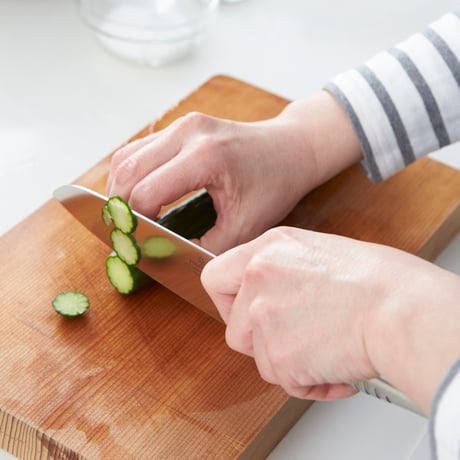 【グッドデザイン賞受賞の左きき専用包丁】MOKA小三徳包丁150mm左きき