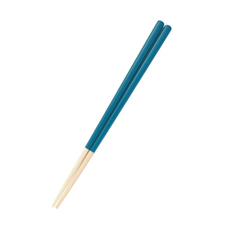 ほんとうにすべらないお箸「シンプルナチュラル・ブルー23cm」