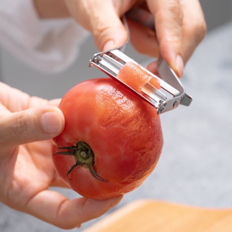 【LDKピーラー部門ベストバイ受賞】世界の200種類以上のピーラーを使い比べて飯田屋がたどり着いた究極のピーラー「JK09 エバーピーラーミニ左きき用」