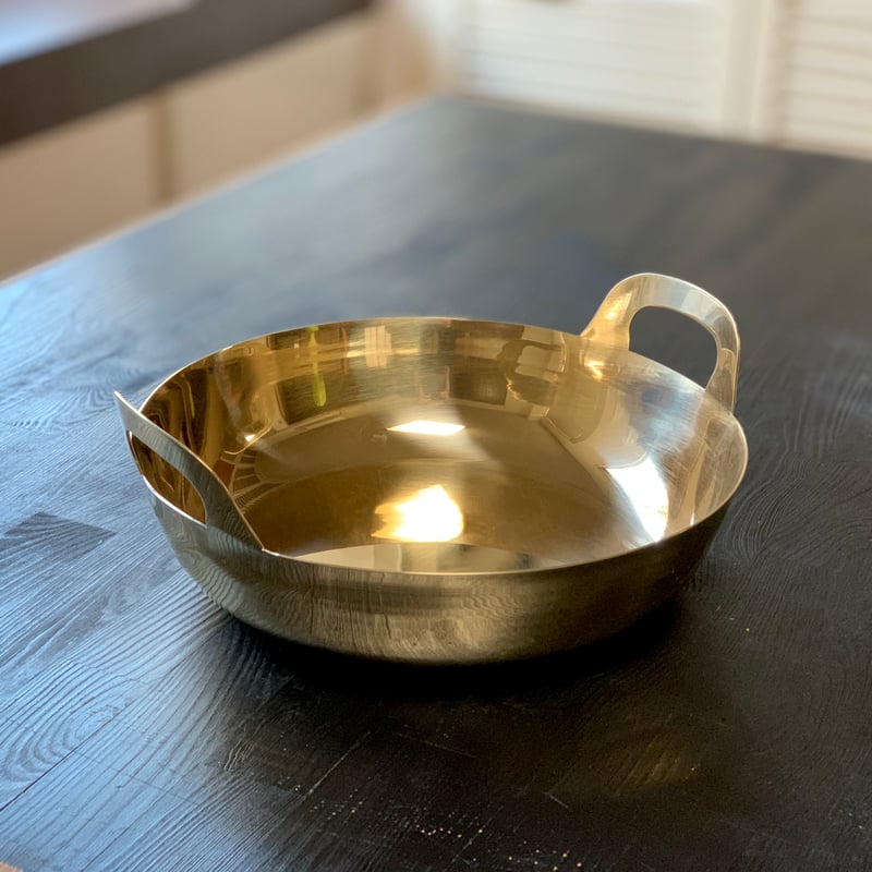 幻の揚鍋：受注生産品】プロ中のプロが愛した幻の逸品！真鍮揚げ鍋36cm