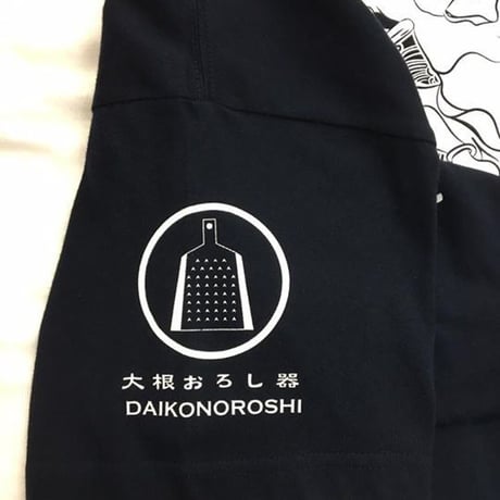 飯田屋オリジナルTシャツ目玉焼 ネイビー