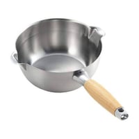 【人生が変わる料理道具に掲載】注ぐを極めた両口の片手鍋20cm（3人家族以上にオススメ!）