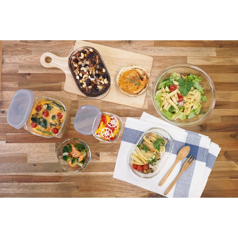 40セット限定!!】HARIOの耐熱ガラス7点セット！おうちクッキングセット