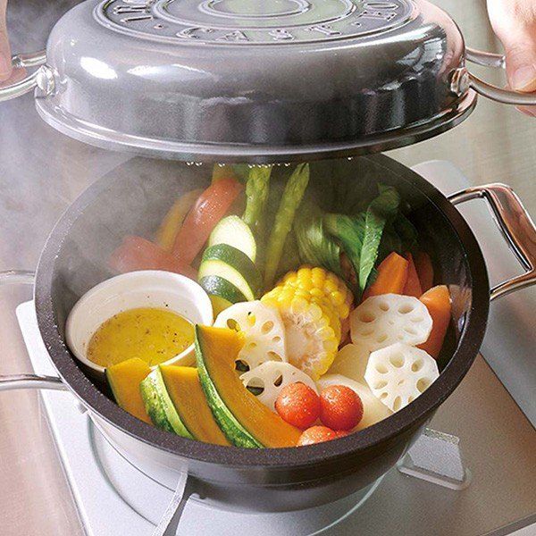 MDT クッキングヒーター　無水鍋セット　② MDTクッキングヒーター&お鍋セット