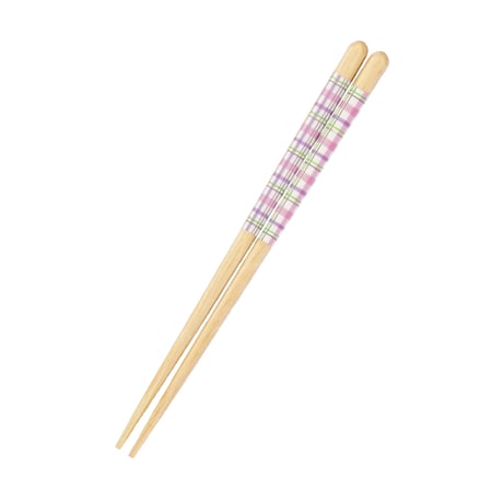 ほんとうにすべらないお箸「エジソンコラボ子供用チェックPU・18cm」