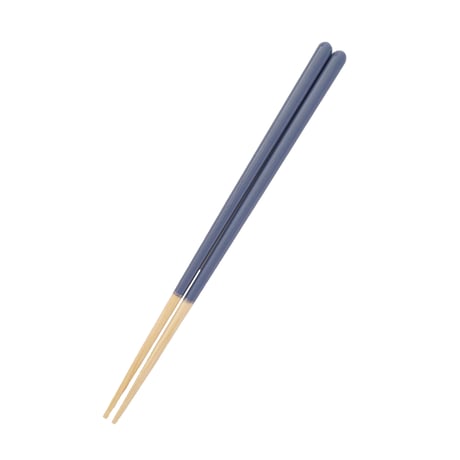 ほんとうにすべらないお箸「マイルドネイビー・23cm」