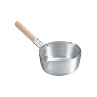 【人生が変わる料理道具掲載!!】世にも珍しい！左利き専用の注ぎやすい深型口付き片手鍋15cm