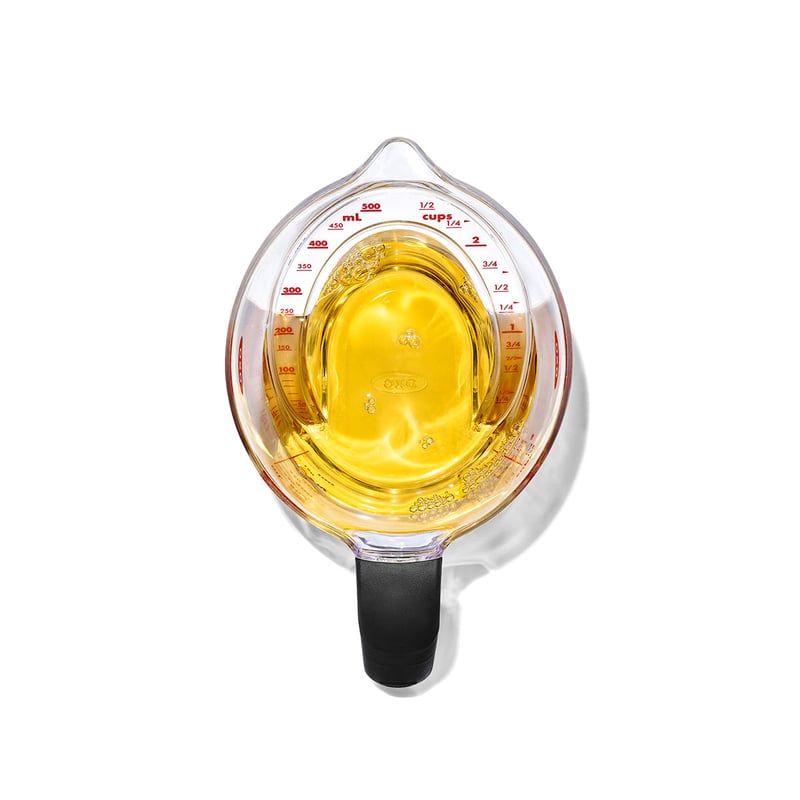 人生が変わる料理道具掲載!】屈まず計れる！進化した計量カップ500cc