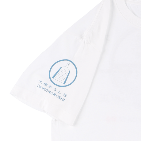 飯田屋オリジナルTシャツ目玉焼 ホワイト