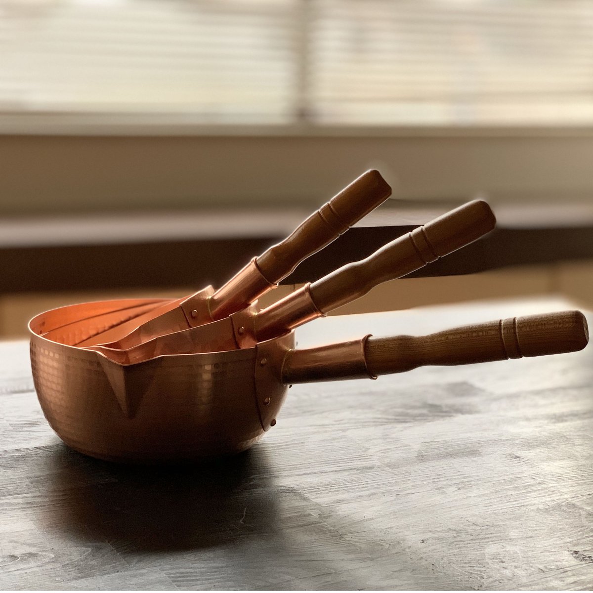 飯田屋オリジナル】究極の熱伝導！純銅製雪平鍋 大サイズ（21cm） | 飯田屋