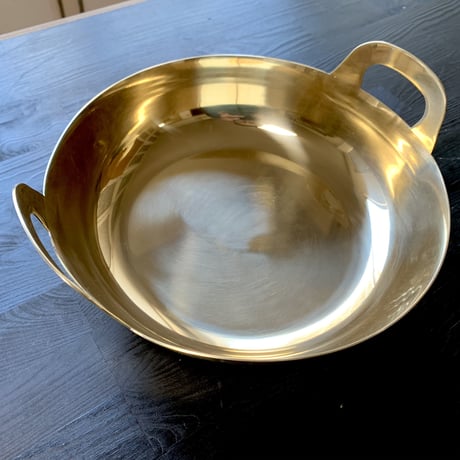 【幻の揚鍋：受注生産品】プロ中のプロが愛した幻の逸品！真鍮揚げ鍋33cm
