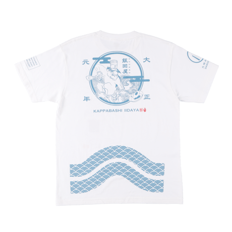 飯田屋オリジナルTシャツ目玉焼 ホワイト