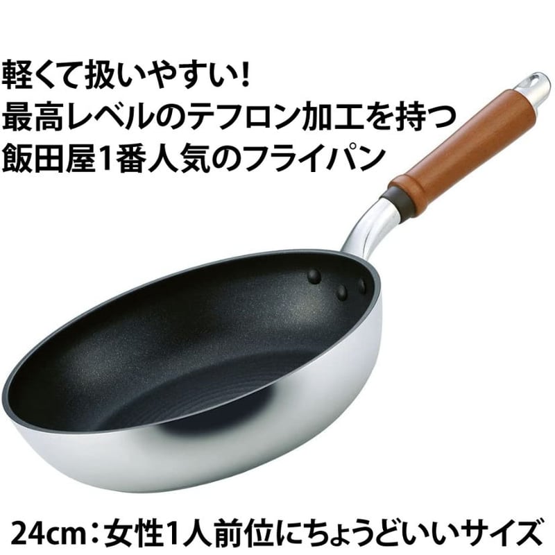 テフロン加工最高レベル!】軽さとテフロンの長持ち度が