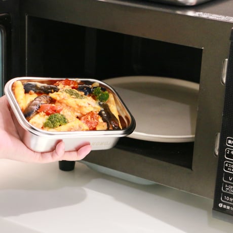 【ヒルナンデスで紹介!】電子レンジが使えるステンレス！耐久性と使い勝手抜群のステンレス保存容器！マジックコンテナ